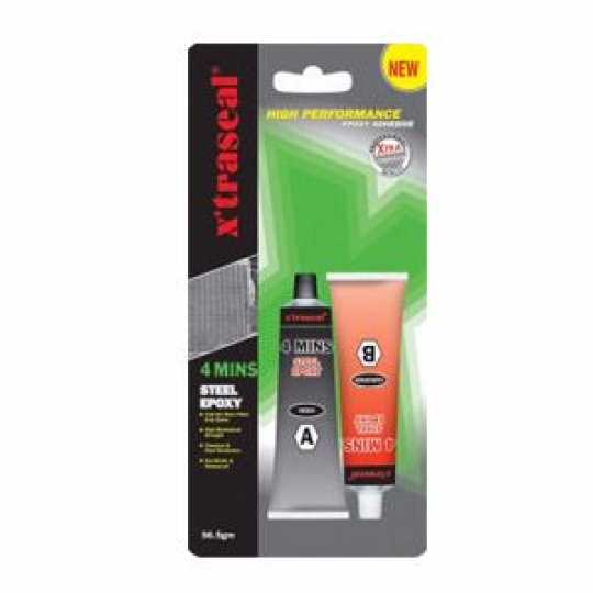 4 Minutes Steel Epoxy Keo dán 2 thành phần AB