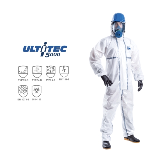 Bộ quần áo chống hóa chất Ultitec 5000