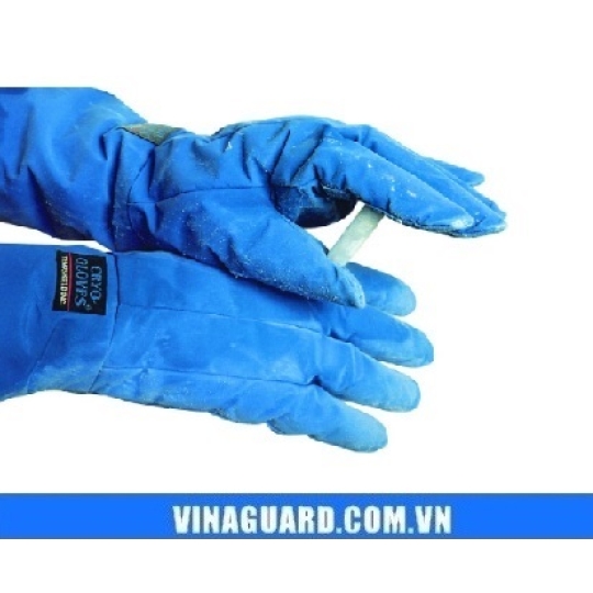 Găng tay bảo hộ khi tiếp xúc nito lỏng