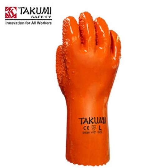 Găng tay chống dầu Nhật Bản TAKUMI PVC-500