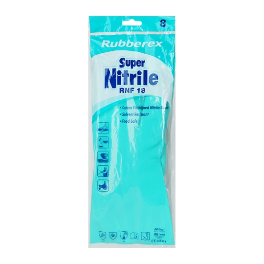 Găng tay chống hóa chất chuyên dụng Rubberex RNF18