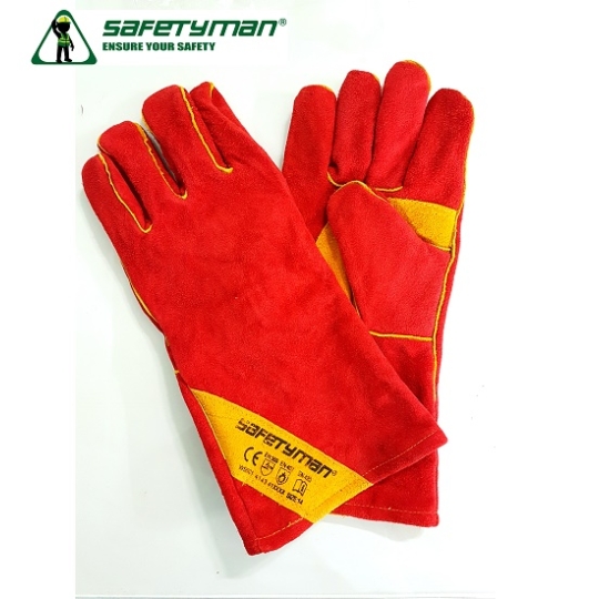 Găng tay da hàn Safetyman