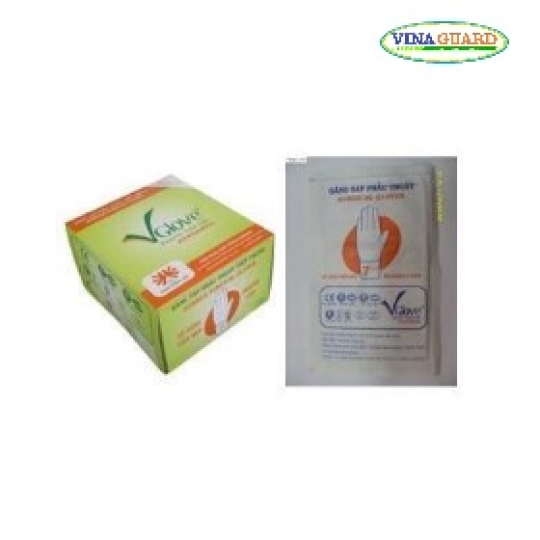 Găng tay phẩu thuật Vglove tiệt trùng
