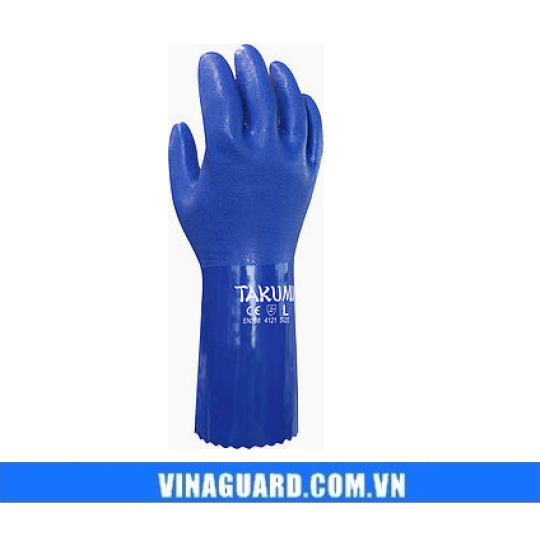 Găng tay chống dầu Nhật Bản Takumi pvc-600L