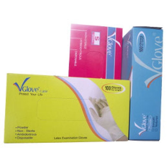 Găng tay y tế có bột Vglove