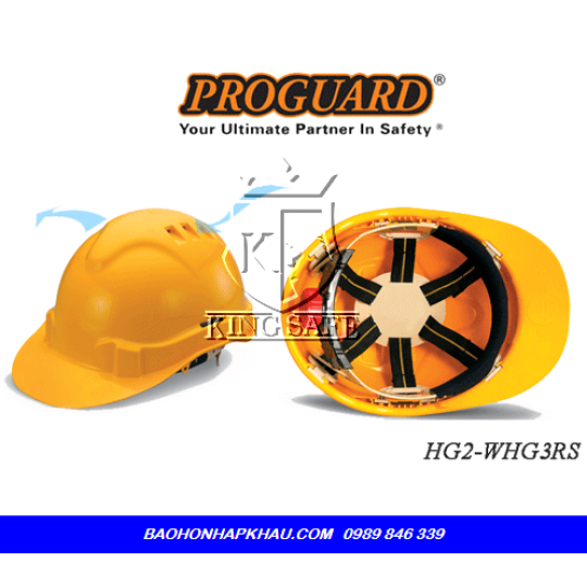 Nón mũ bảo hộ lao động Malaysia HG2-WHG3RS