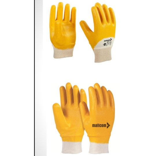 Găng tay phủ Nitrile Mallcom